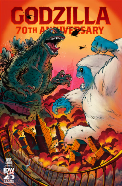 IDW Publishing Godzilla : 70th Anniversary Benjamin Su exclusive variant (ltd. 500)