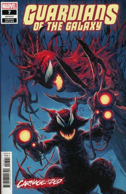 Marvel Comics Guardians of the Galaxy, vol.5 #7B, Giuseppe Camuncoli Carnage - ized variant