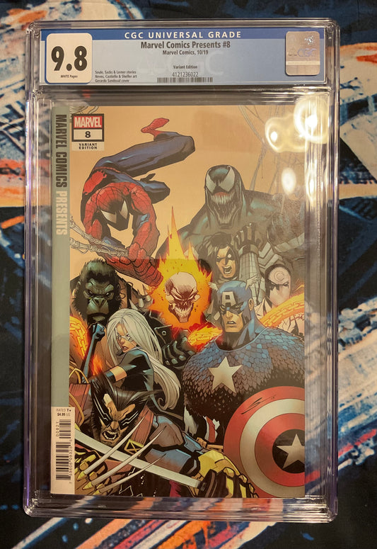 Marvel Comics Presents, vol.3 #8B CGC Graded 9.8