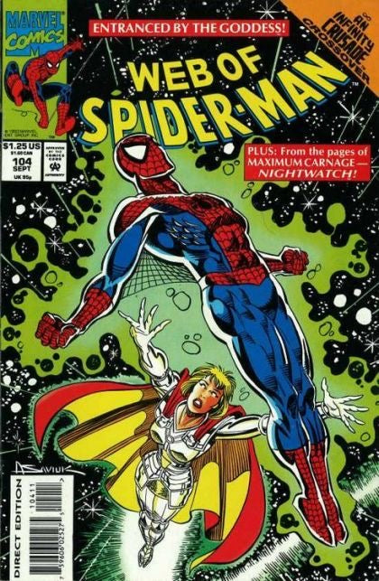 Marvel Comics Web of Spider-Man, Vol. 1 #104A