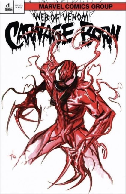 Marvel Comics Web of Venom : Carnage Born #1E - Gabriele Dell'otto Variant A