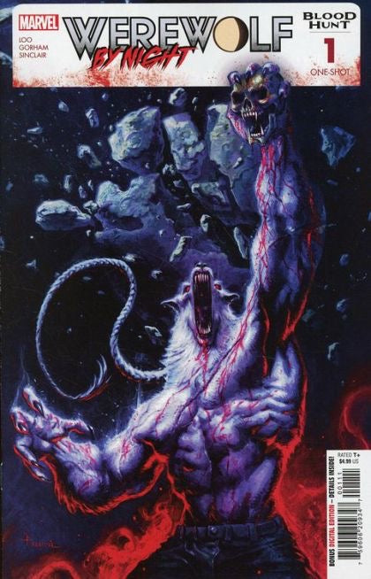 Marvel Comics Werewolf by Night : Blood Hunt #1A - Davide Paratore cover