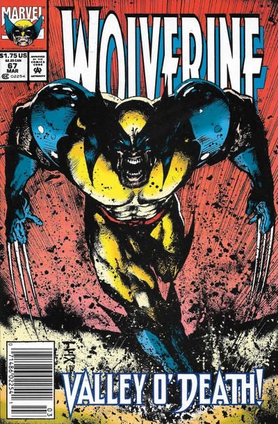 Marvel Comics Wolverine, Vol. 2 #67B - newsstand edition