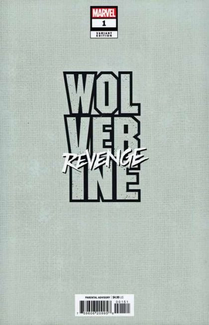 Marvel Comics Wolverine : Revenge #1E - David Nakayama Foil Variant ***