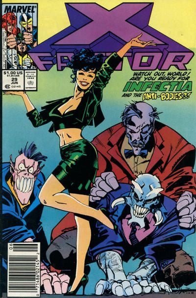 Marvel Comics X-Factor, Vol. 1, #29B (Newsstand Edtion)