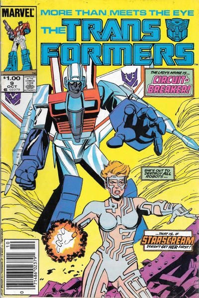 Marvel Comics Transformers #9C