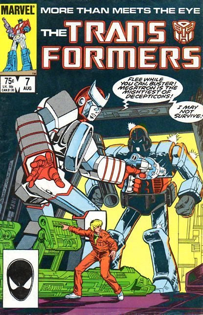 Marvel Comics Transformers #7A