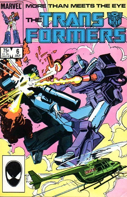 Marvel Comics Transformers #6A