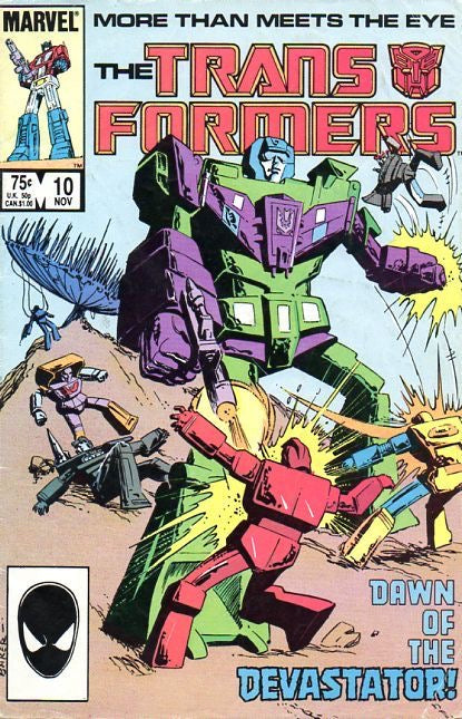 Marvel Comics Transformers #10A