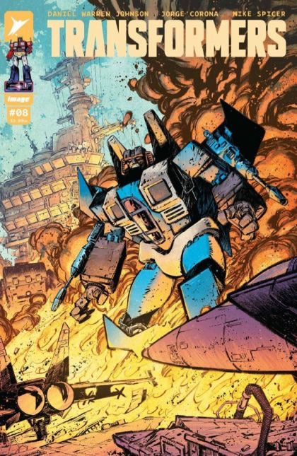 Image Comics Transformers #8B - Jorge Corona and Mike Spicer variant