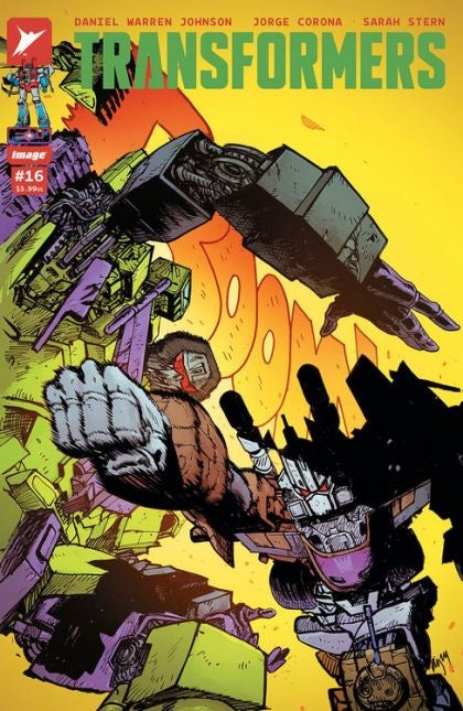 Image Comics Transformers #16A - Daniel Warren Johnson cover