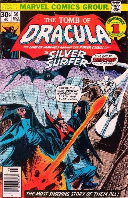 Marvel Comics Tomb of Dracula, Vol. 1 #50 - Dracula vs. Silver Surfer! ***