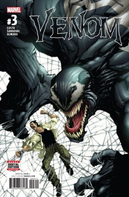 Marvel Comics Venom, Vol. 3 #3A - Gerardo Sandoval Cover