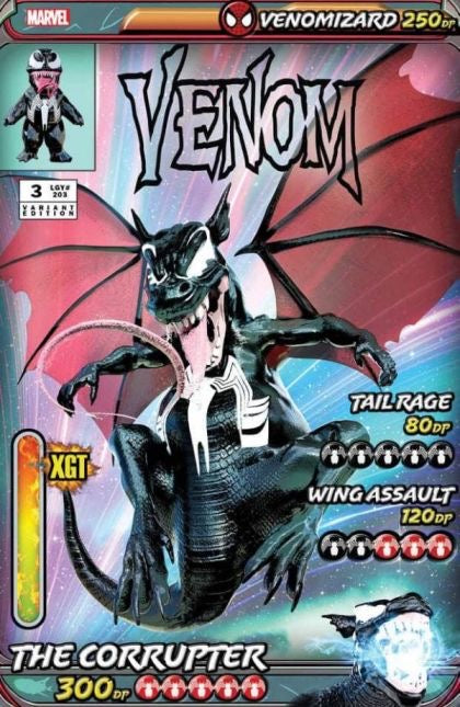 Marvel Comics Venom, Vol. 5 #3N - Mike Mayhew Variant A - Charizard Venomized! ***