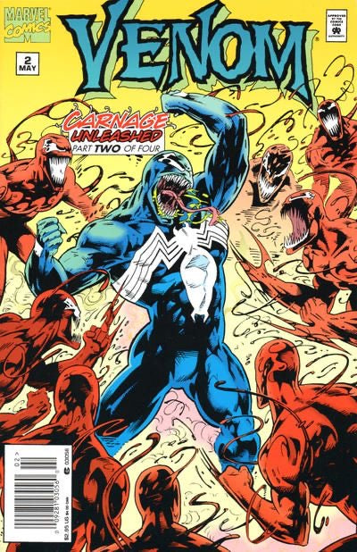 Marvel Comics Venom : Carnage Unleashed #2B - Newsstand Edition!