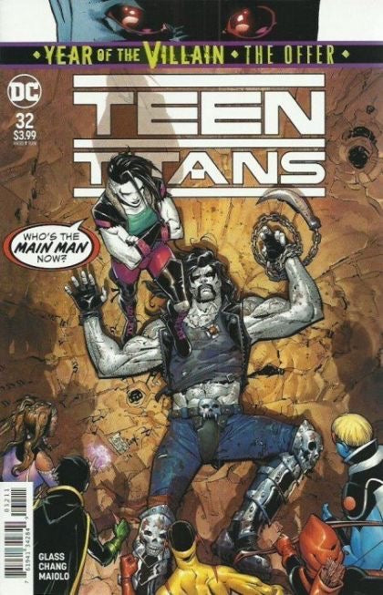 DC Comics Teen Titans, Vol. 6 #32A - Chang & Maiolo cover (Lobo)