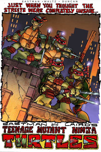 IDW Publishing, Teenage Mutant Ninja Turtles Mirage Reprint 2023 - Kevin Eastman & Peter Laird NYCC Exc. Variant (limited 500) ***