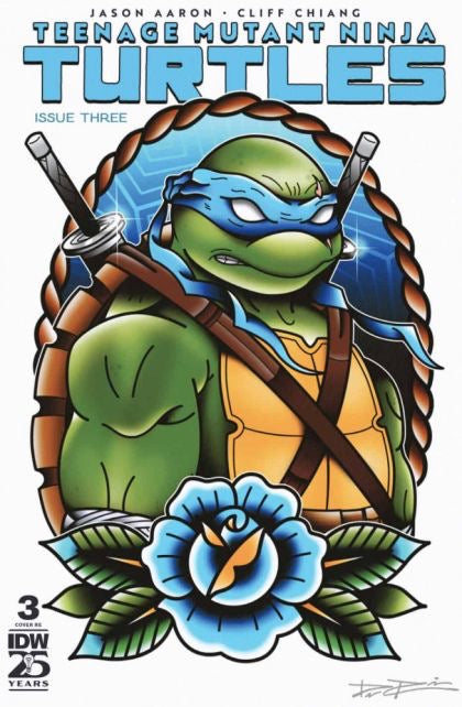 IDW Publishing, Teenage Mutant Ninja Turtles, Vol. 6 #3U - Davis Rider exclusive variant