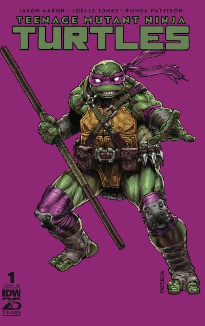 IDW Publishing, Teenage Mutant Ninja Turtles, Vol. 6 #1ED - Escorza SDCC Exc. Donatello variant