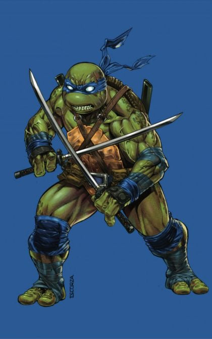 IDW Publishing, Teenage Mutant Ninja Turtles, Vol. 6 #1EB - Esau and Issac Escorza SDCC Exclusive Leonardo Virgin Variant