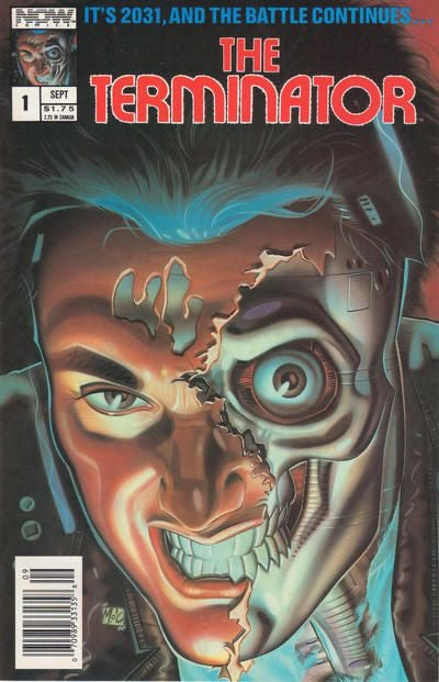 NOW Comics, The Terminator #1B - Major Key Issue (Newsstand edition) ***