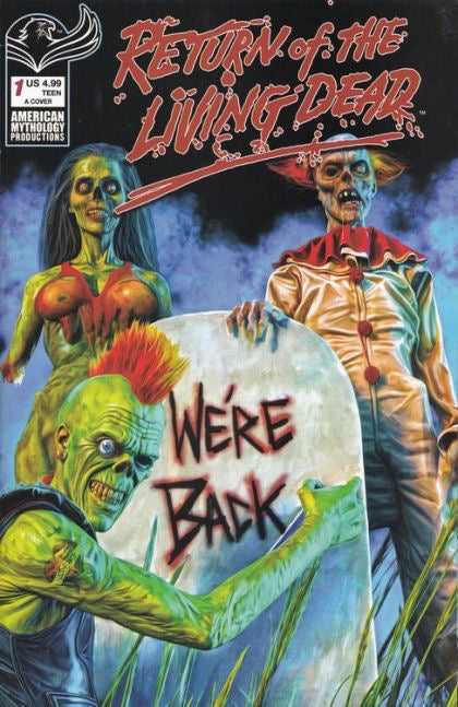 American Mythology Return of the Living Dead #1A - Mark Spears Painted Cover ***