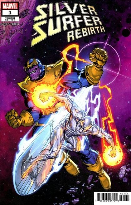 Marvel Comics Silver Surfer : Rebirth #1C - Giuseppe Camuncoli Variant