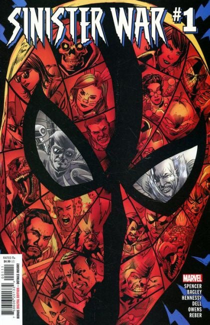 Marvel Comics Sinister War #1A - Bryan Hitch cover (Spider-Man)