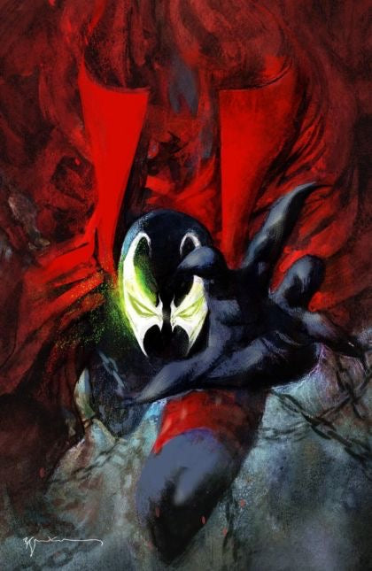 Image Comics Spawn #301N - Bill Sienkiewiczs virgin cover
