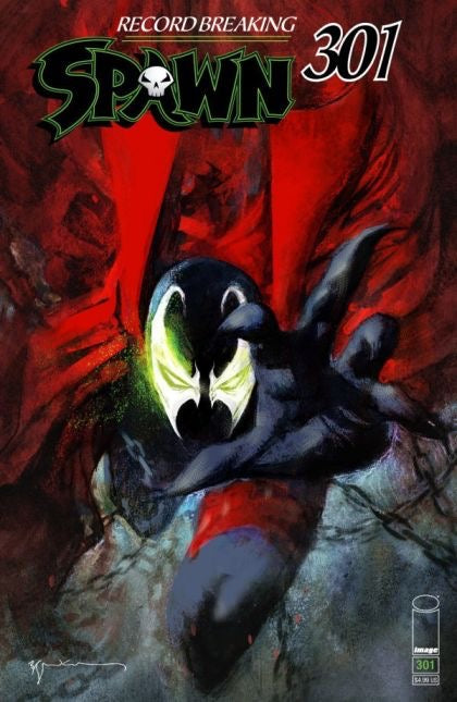 Image Comics Spawn #301M - Bill Sienkiewiczs cover
