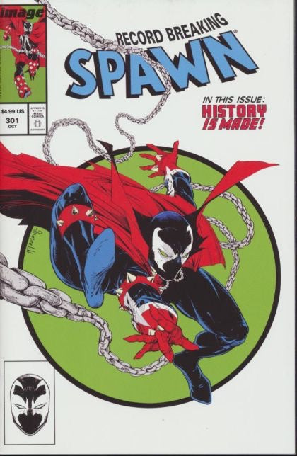 Image Comics Spawn #301H - Todd McFarlane Parody Cover