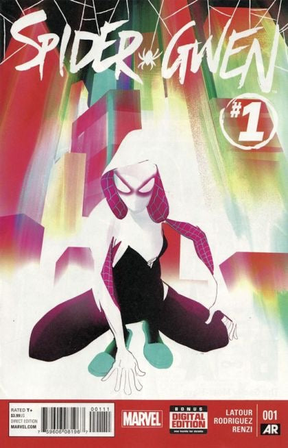 Marvel Comics Spider-Gwen, Vol. 1 - Robbi Rodriguez covers (set of 4) issues 1 to 4