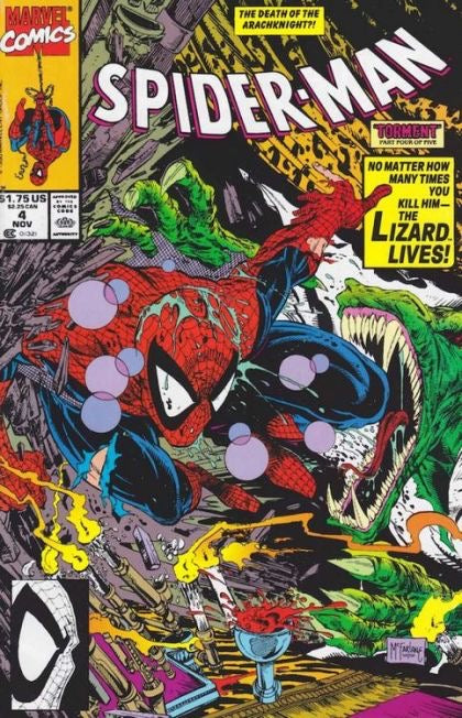 Marvel Comics Spider-Man, Torment Part 4, #4A