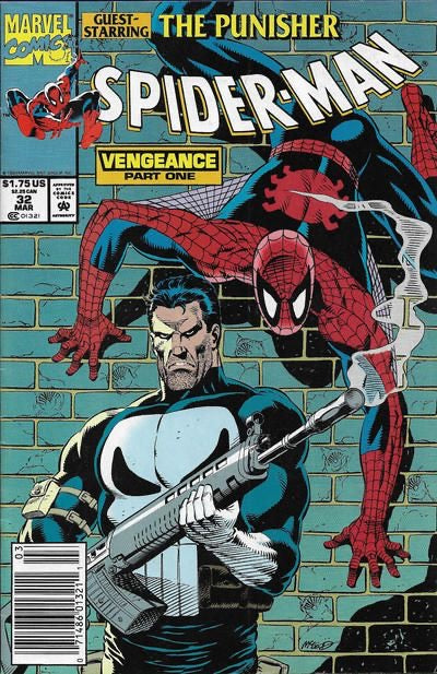 Marvel Comics Spider-Man, Vol. 1, Vengeance Part 1 #32B -  Newsstand edtion