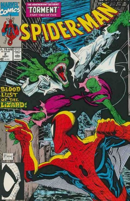 Marvel Comics Spider-Man, Vol. 1, Torment Part 2, #2A