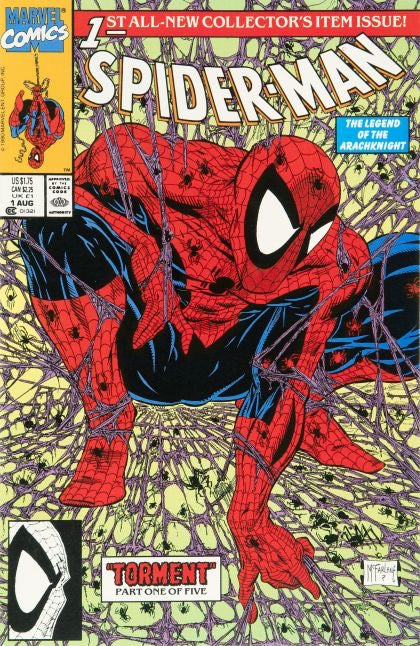 Marvel Comics Spider-Man, Vol. 1, Torment, Part 1 - Todd McFarlane