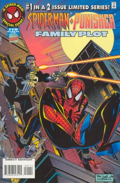 Marvel Comics Spider-Man / Punisher : Family Plot issues #1 and #2