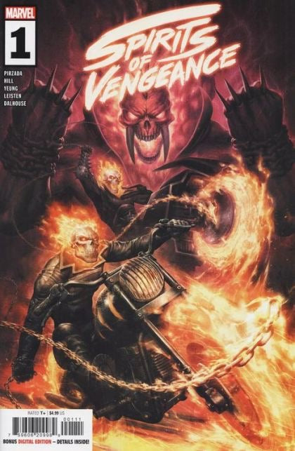 Marvel Comics Spirits of Vengeance, Vol. 2, #1A - Kendrick Lim Cover