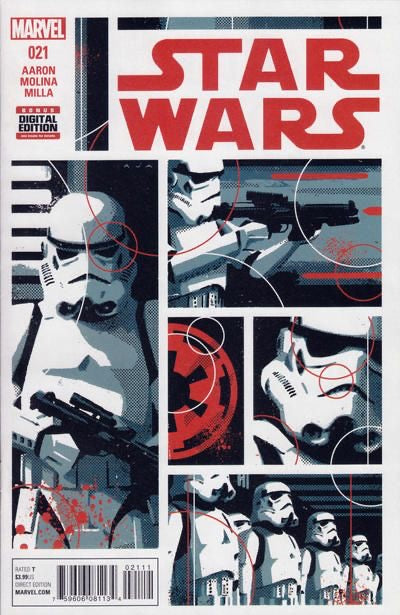 Marvel Comics Star Wars, Vol. 2, #21A - David Aja cover
