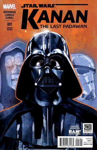 Marvel Comics Star Wars : Kanan : The Last Padawan #1F - Phil Noto exclusive variant