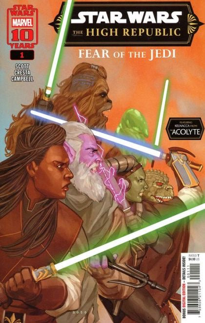 Marvel Comics Star Wars : The High Republic - Fear of the Jedi #1A - Phil Noto cover