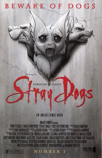 Image Comics Stray Dogs #1D - Bram Stoker's Dracula homage cover variant ***