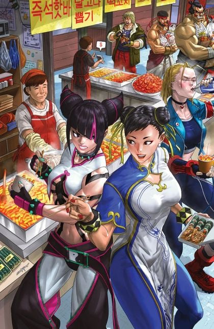 Udon Comics Street Fighter Masters : Game Gals #1I - Santa Fung exclusive (limited to 500) ***