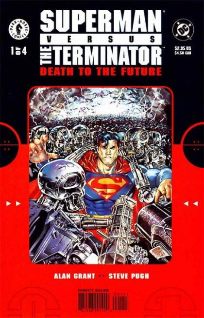 DC Comics Superman vs. The Terminator : Death to the Future set (issues 1-4)