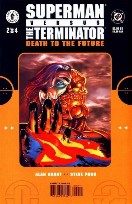 DC Comics Superman vs. The Terminator : Death to the Future set (issues 1-4)