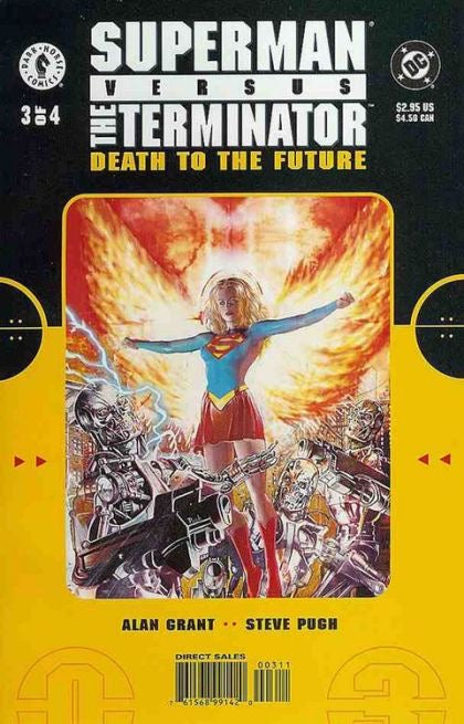 DC Comics Superman vs. The Terminator : Death to the Future set (issues 1-4)