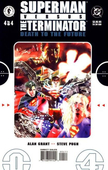 DC Comics Superman vs. The Terminator : Death to the Future set (issues 1-4)