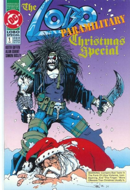 DC Comics Lobo Paramilitary Christmas Special #1 - First Printing! ***