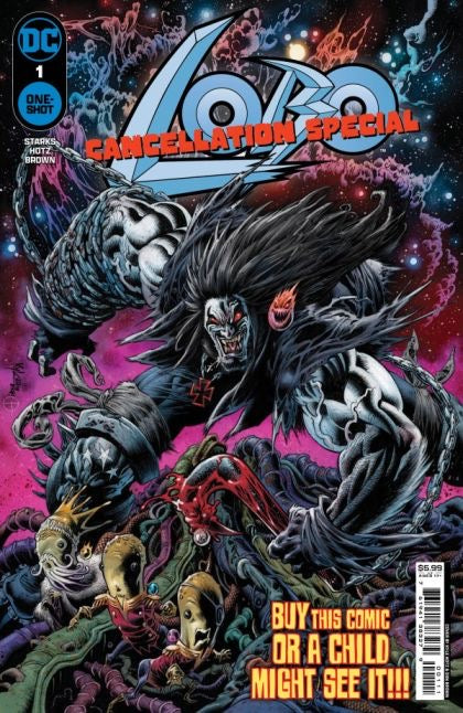 DC Comics Lobo Cancellation Special #1A - Kyle Hotz cover