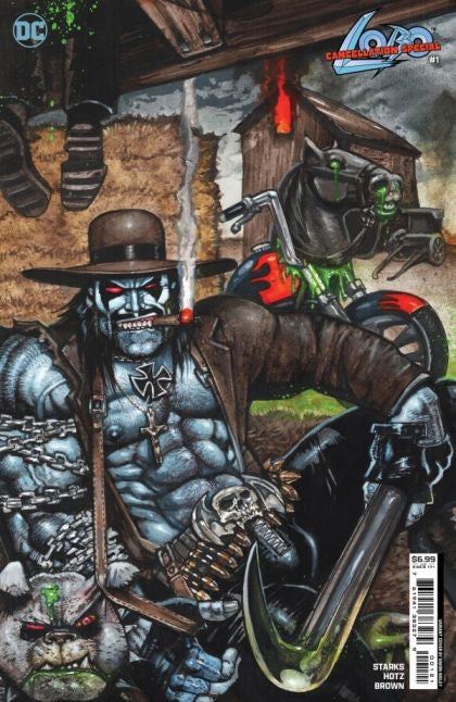DC Comics Lobo Cancellation Special #1B - Simon Bisley After Dark Polybag variant